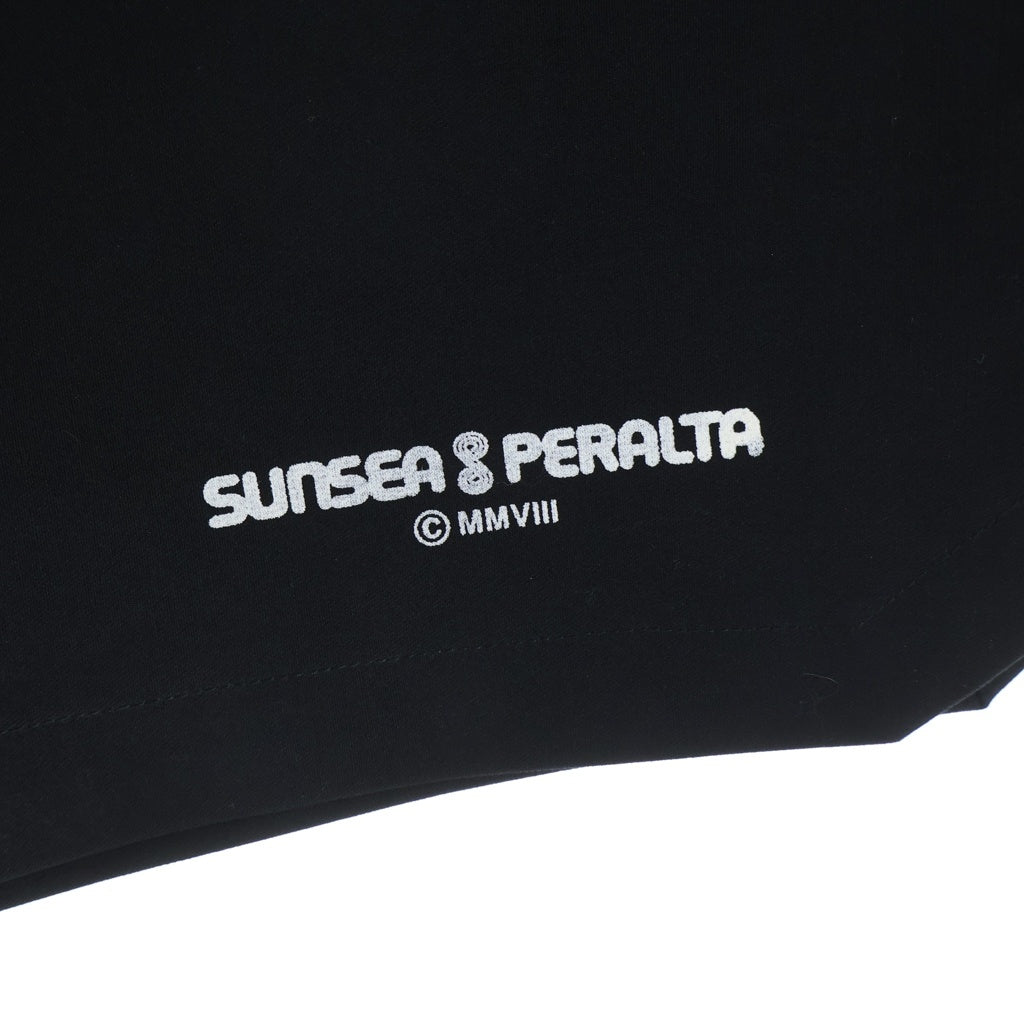 SUNSEA(サンシー) フロントポケット ジップフライ ハーフスラックスパンツ ショーツ ブラック SUNSEA2939