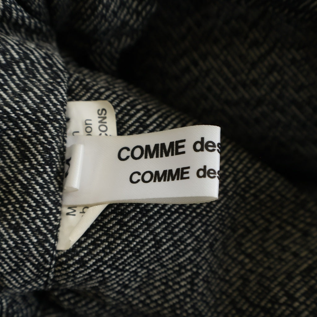 COMME des GARCONS(コムデギャルソン) 20SS AD2019 ポリジャガード ビッグパンツ ポリエステル ブラック RE-S014