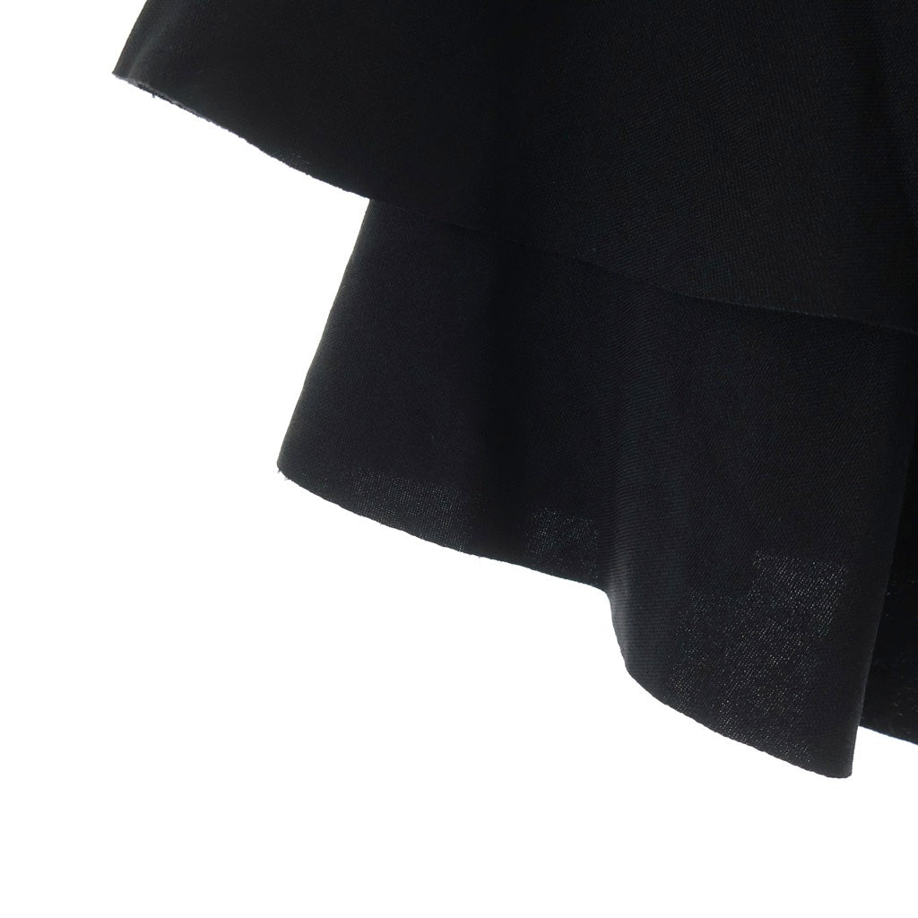 COMME des GARCONS(コムデギャルソン) 09SS AD2008 ティアード スカート フリル ポリエステル ブラック GB-S048 レディース