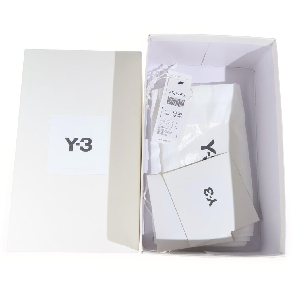 Y-3(ワイスリー) AJATU COURT LOW アジャツコートロー レースアップローカットスニーカー シューズ US7/25cm ホワイト HR1929 レディース
