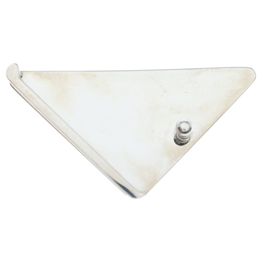 PRADA(プラダ) TRIANGLE LOGO METAL BELT BUCKLE トライアングルロゴ メタルベルトバックル イエロー 2CF014 レディース