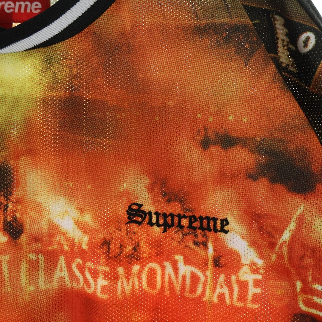 SUPREME(シュプリーム) 25SS Vinci Per Noi Soccer Jersey ヴィンチペルノイ サッカージャージ 半袖ゲームシャツ オレンジ