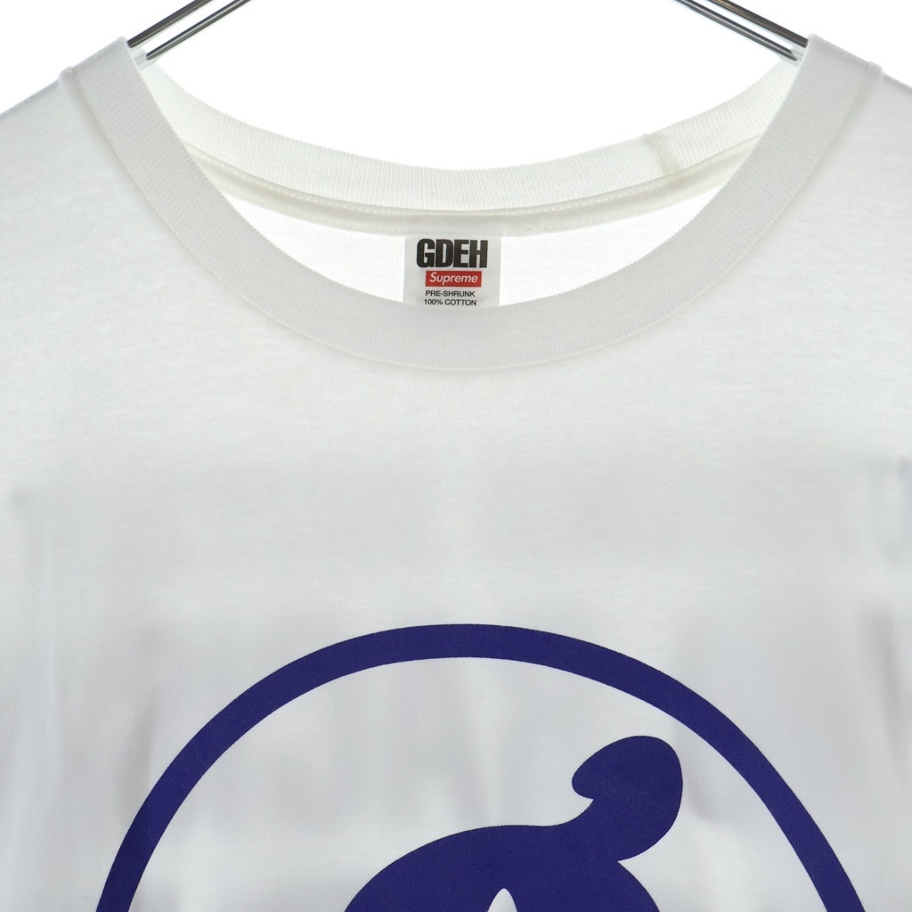 SUPREME(シュプリーム) 25SS ×GOODENOUGH End Racism Tee グッドイナフ エンドレイシズム 両面プリントTシャツ 半袖クルーネックカットソー ホワイト