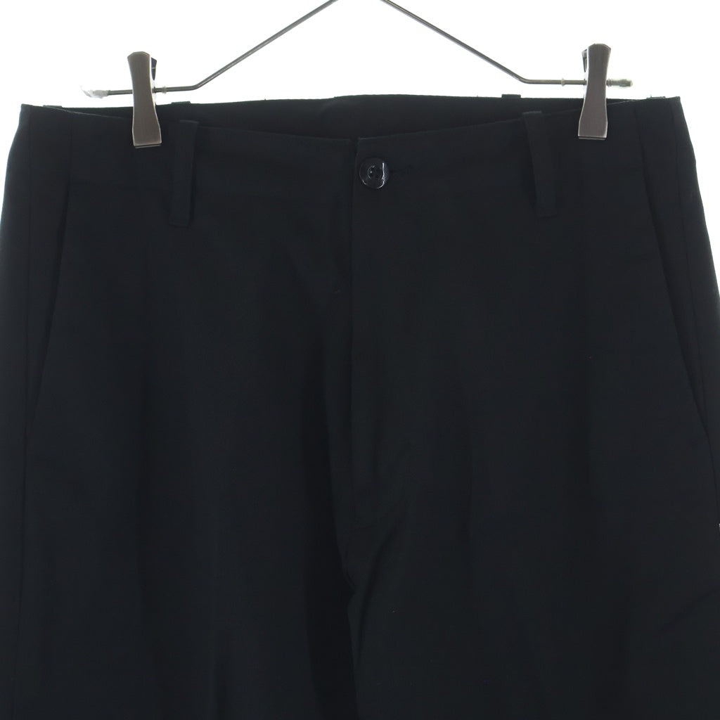 SEQUEL(シークエル) 25AW CHINO PANTS TYPE-F ジップフライ チノ ワークパンツ ブラック SQ-25AW-PT-02
