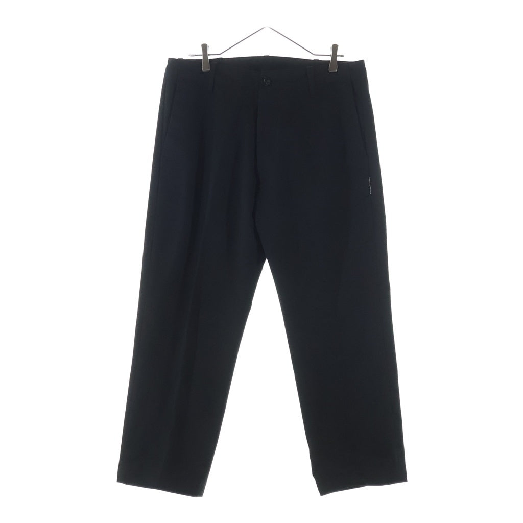SEQUEL(シークエル) 25AW CHINO PANTS TYPE-F ジップフライ チノ ワークパンツ ブラック SQ-25AW-PT-02
