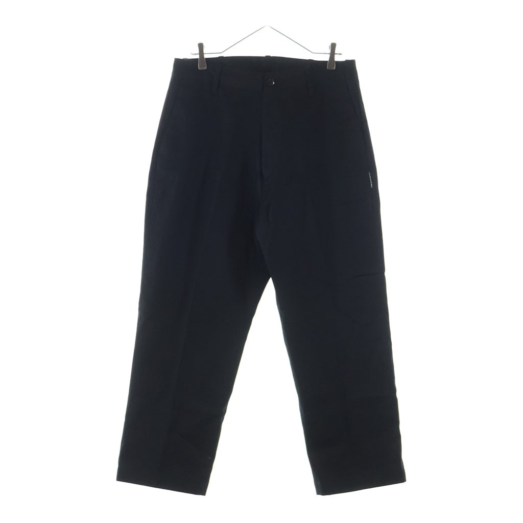 SEQUEL(シークエル) 25AW CHINO PANTS TYPE-XF ジップフライ チノ ワークパンツ ブラック SQ-25AW-PT-10