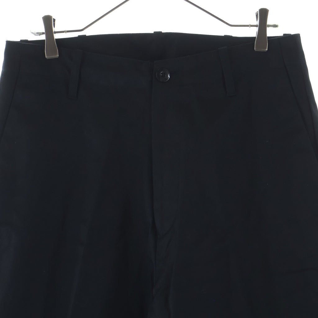 SEQUEL(シークエル) 25AW CHINO PANTS TYPE-XF ジップフライ チノ ワークパンツ ブラック SQ-25AW-PT-10