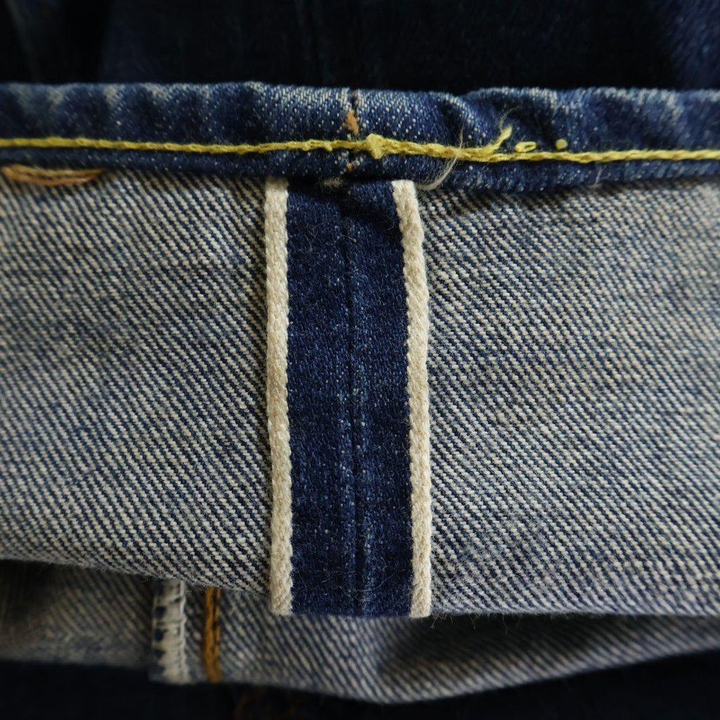 Levi's(リーバイス) 60S-70S VINTAGE 501 BIG E 後期 ボタン裏6 平行ステッチ ヴィンテージ ボタンフライデニムパンツ インディゴ