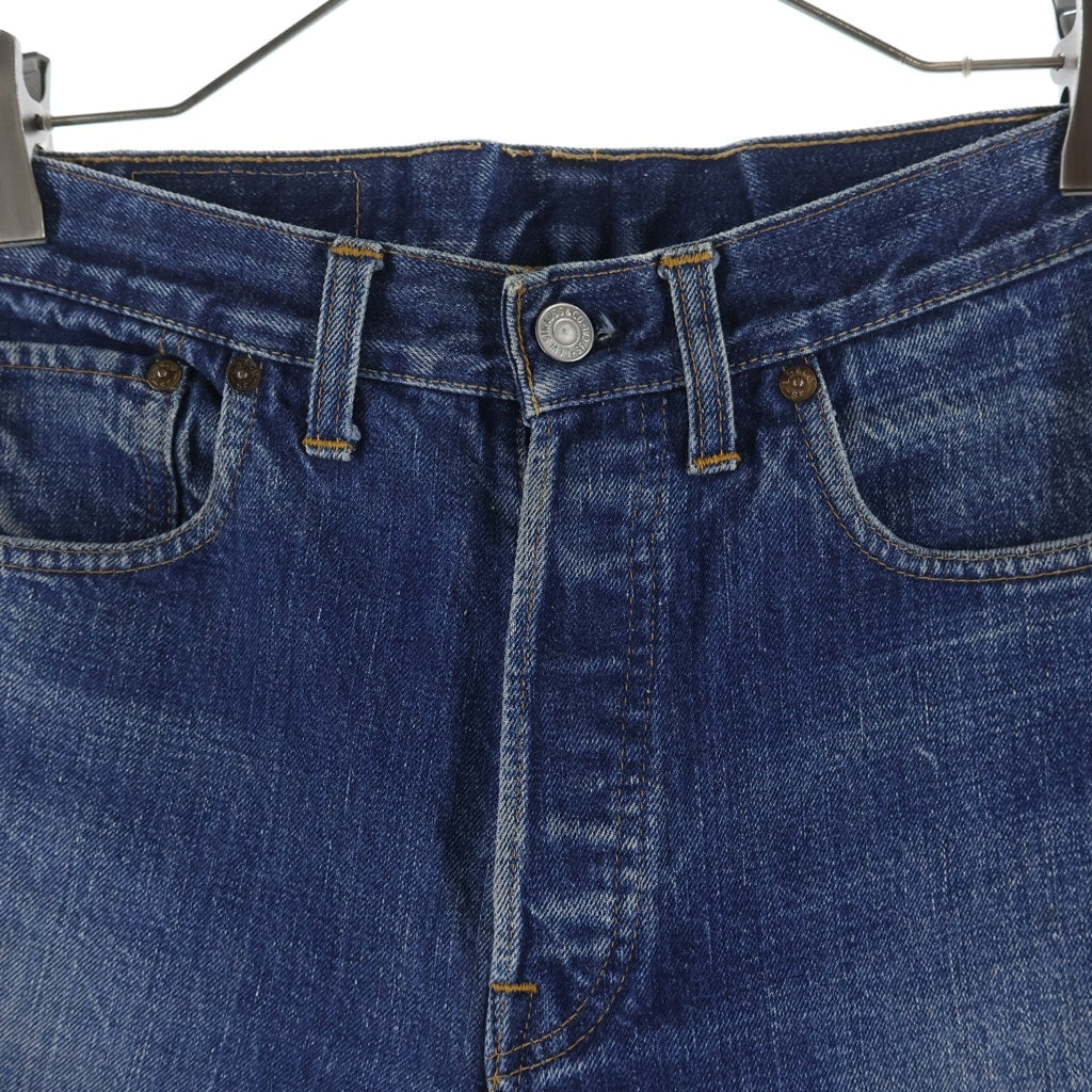 Levi's(リーバイス) 60S-70S VINTAGE 501 BIG E 後期 ボタン裏6 平行ステッチ ヴィンテージ ボタンフライデニムパンツ インディゴ