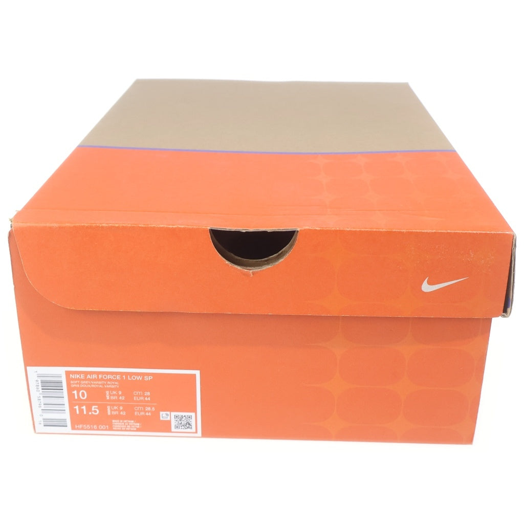 NIKE(ナイキ) ×STASH AIR FORCE 1 LOW スタッシュ エアフォース 1 ローカットスニーカー ブルー US10/28cm HF5516-001