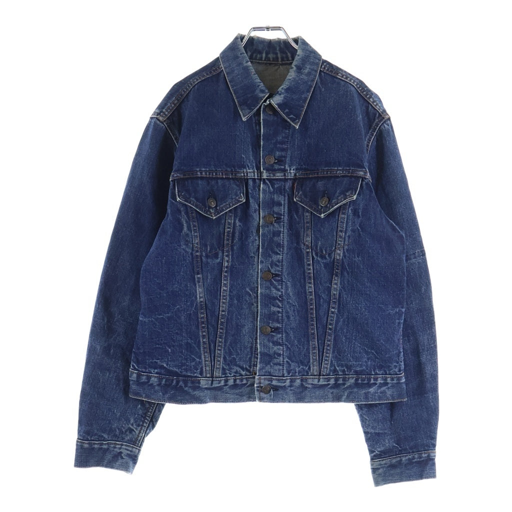 Levi's(リーバイス) 60S VINTAGE 70505 BIG E ボタン裏ツメ刻印 4th ブランケット外し ヴィンテージ デニムトラッカージャケット インディゴ