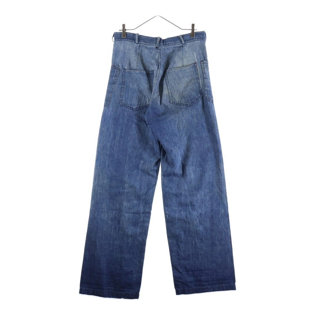 VINTAGE(ヴィンテージ) 40S VINTAGE US NAVY Denim Trousers 巻きパンツ ユーエスネイビー ヴィンテージ デニムトラウザーパンツ インディゴ