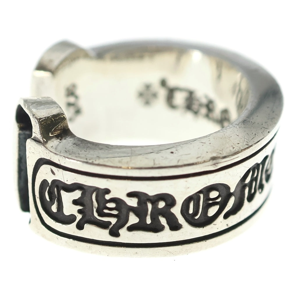 CHROME HEARTS(クロムハーツ) LG SCROLL LABEL ラージスクロールラベル リング シルバーBCA383