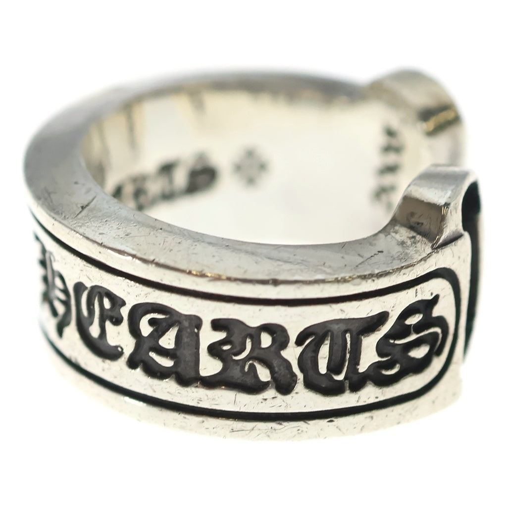 CHROME HEARTS(クロムハーツ) LG SCROLL LABEL ラージスクロールラベル リング シルバーBCA383