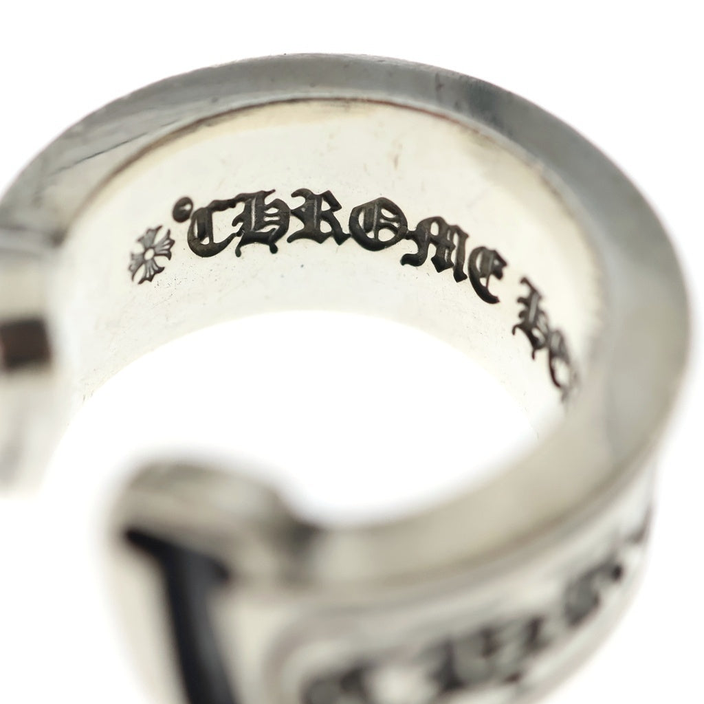 CHROME HEARTS(クロムハーツ) LG SCROLL LABEL ラージスクロールラベル リング シルバーBCA383