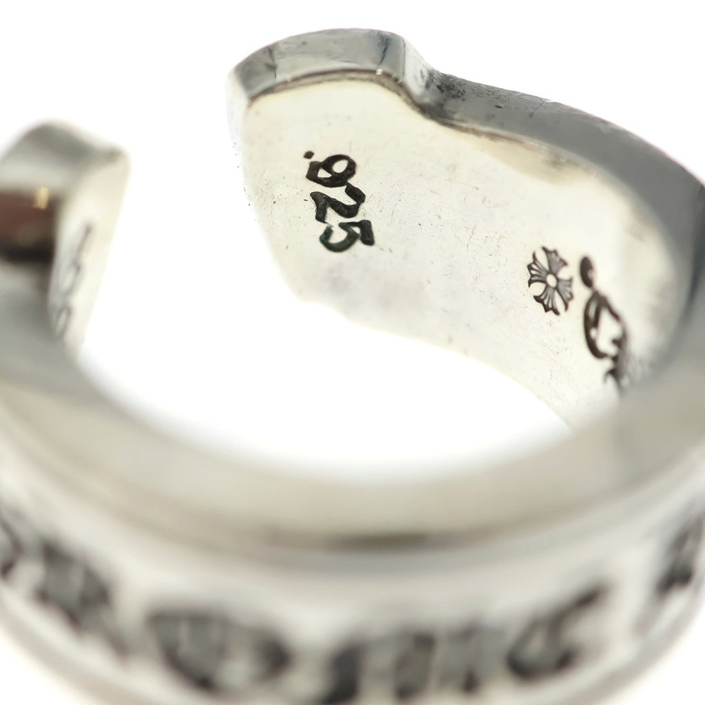 CHROME HEARTS(クロムハーツ) LG SCROLL LABEL ラージスクロールラベル リング シルバーBCA383