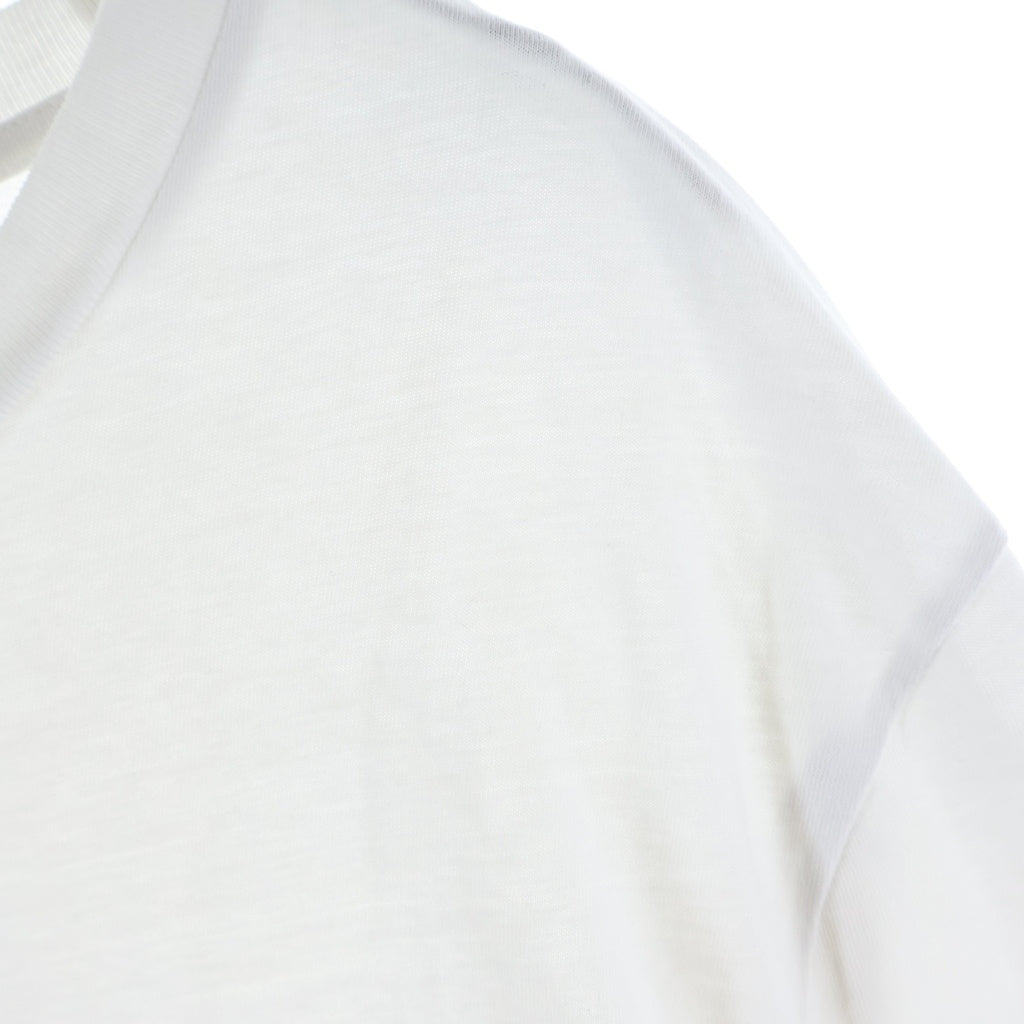 MONCLER(モンクレール) 21SS MAGLIA T-SHIRT マグリア グラデーション ロゴワッペン プリント クルーネック 半袖Tシャツ カットソー ホワイト G10918C7B110 829H8