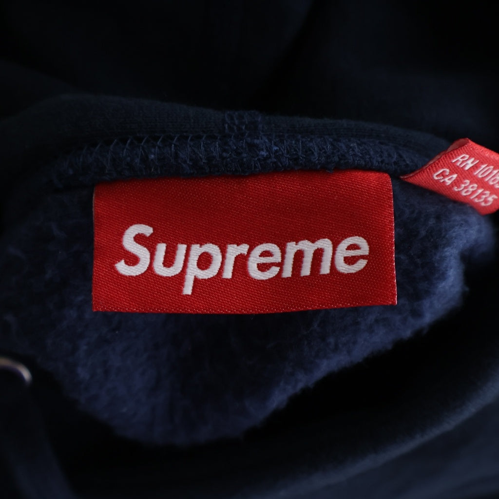 SUPREME(シュプリーム) 25AW Box Logo Hooded Sweatshirt ボックスロゴ フーディ プルオーバー スウェット パーカー ネイビー