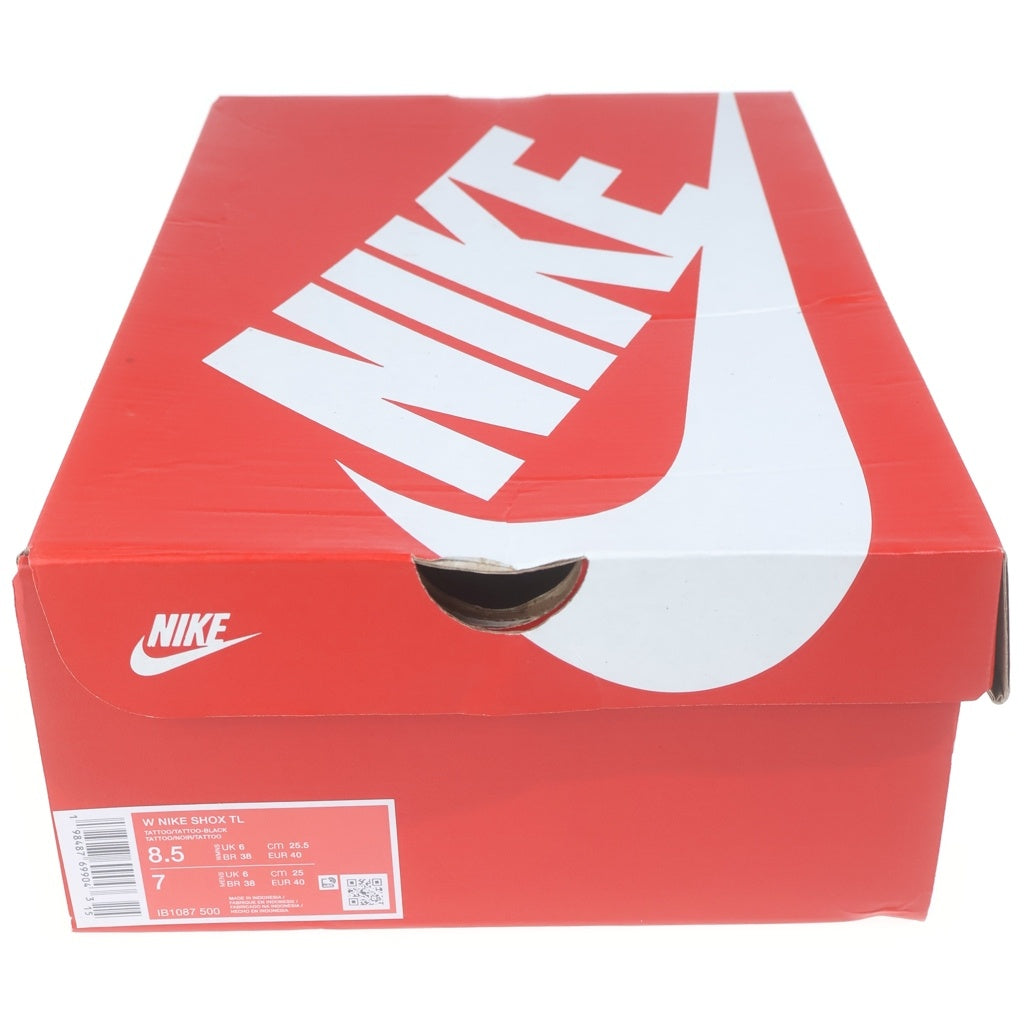 NIKE(ナイキ) WMNS SHOX TL TATTOO BLACK ウィメンズ ショックス TL タトゥーブラック ローカットスニーカー パープル US8.5/25.5cm IB1087-500 レディース