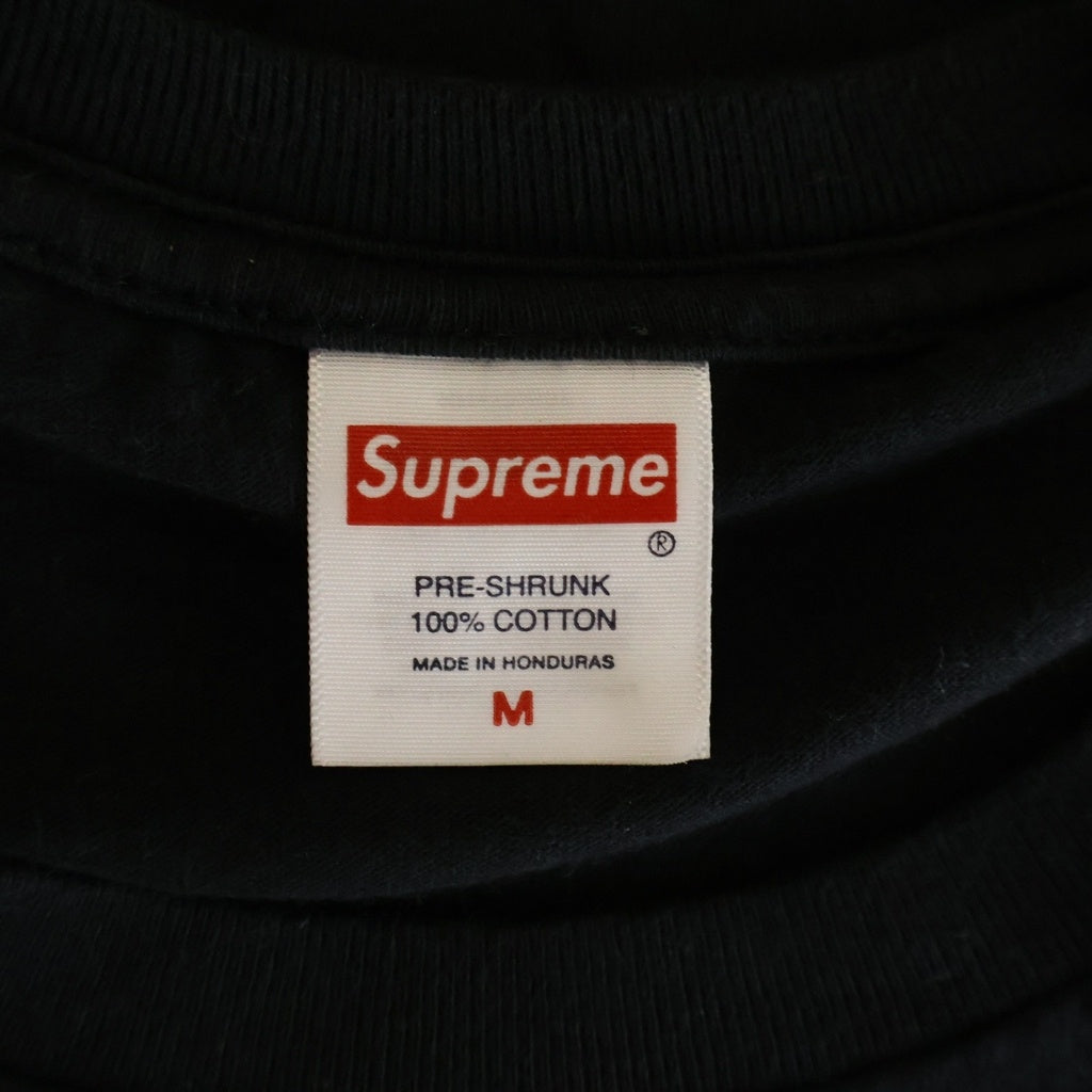 SUPREME(シュプリーム) 25SS ×APHEX TWIN Ambient Works Tee アフェックス ツイン アンビエント ワークス クルーネック半袖Tシャツ カットソー ブラック