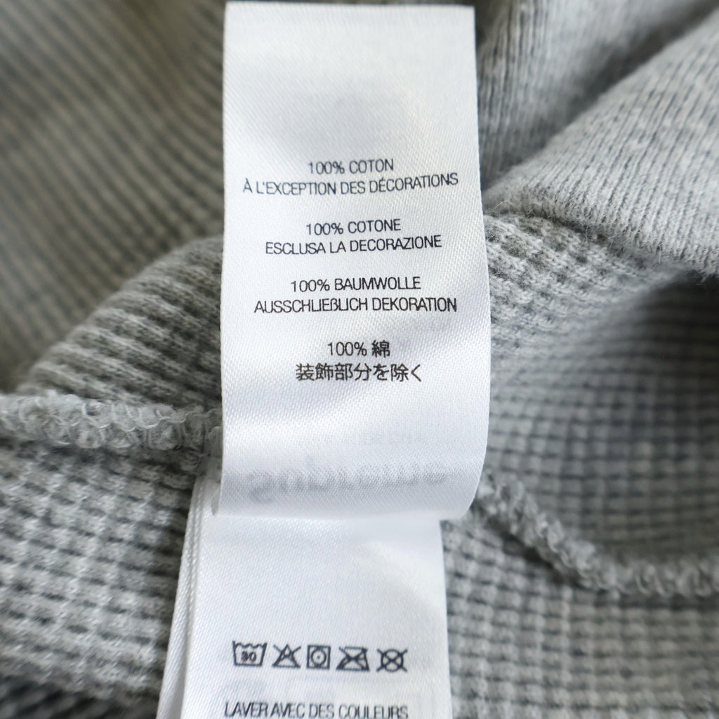 SUPREME(シュプリーム) 25SS Hooded Zip Up Thermal サーマル ジップアップパーカー フーディー グレー