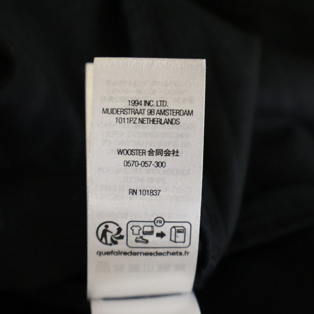 SUPREME(シュプリーム) 25SS Rhinestone Pin Up S/S Work Shirt ラインストーン ピンナップ ショートスリーブ ワークシャツ ブラック