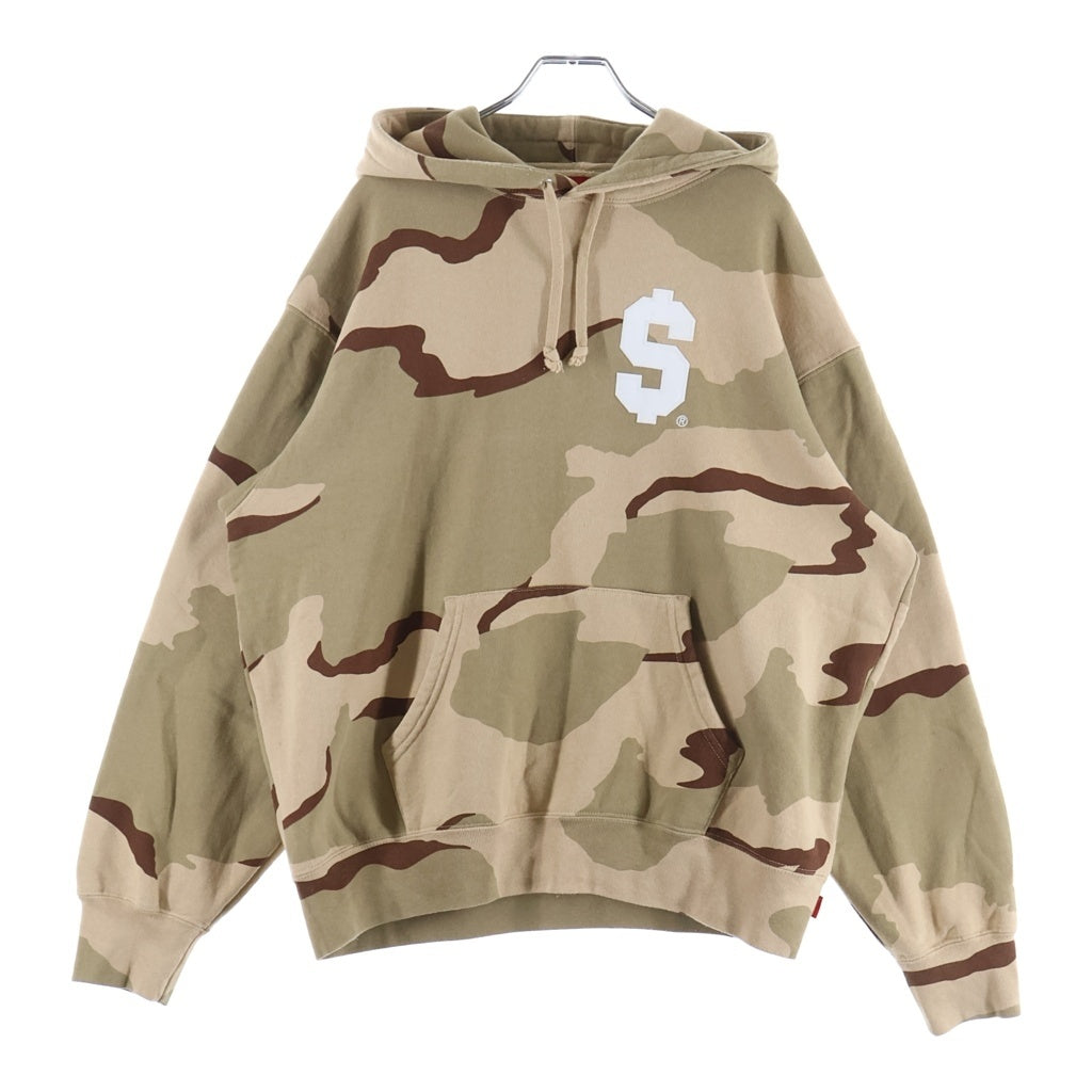 SUPREME(シュプリーム) 24SS $ Hooded Sweatshirt Desert Camo ドル フーデッド デザート カモ プルオーバースウェットパーカー フーディー ベージュ
