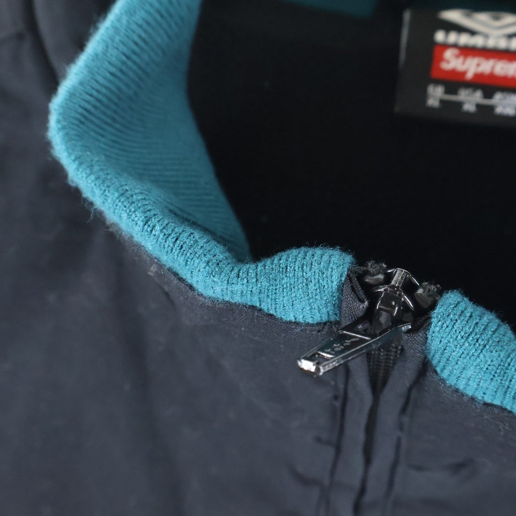 SUPREME(シュプリーム) 23AW ×Umbro Cotton Ripstop Track Jacket アンブロ コットンリップストップトラックジャケット ブラック