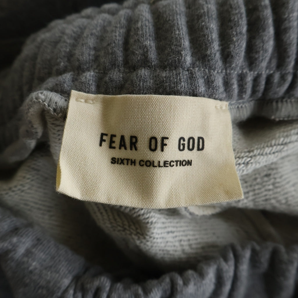 FEAR OF GOD(フィアオブゴッド) SIXTH COLLECTION CORE SWEATPANT シックスコレクション デニムドローストリング コア スウェットパンツ グレー C000-3004