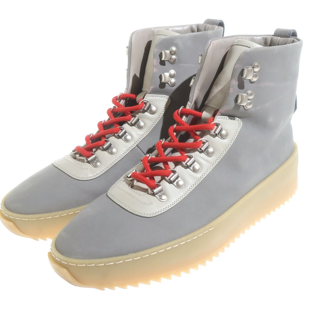 FEAR OF GOD(フィアオブゴッド) HIKING SNEAKER ハイキング レースアップ ハイカットスニーカー グレー FG15W18U