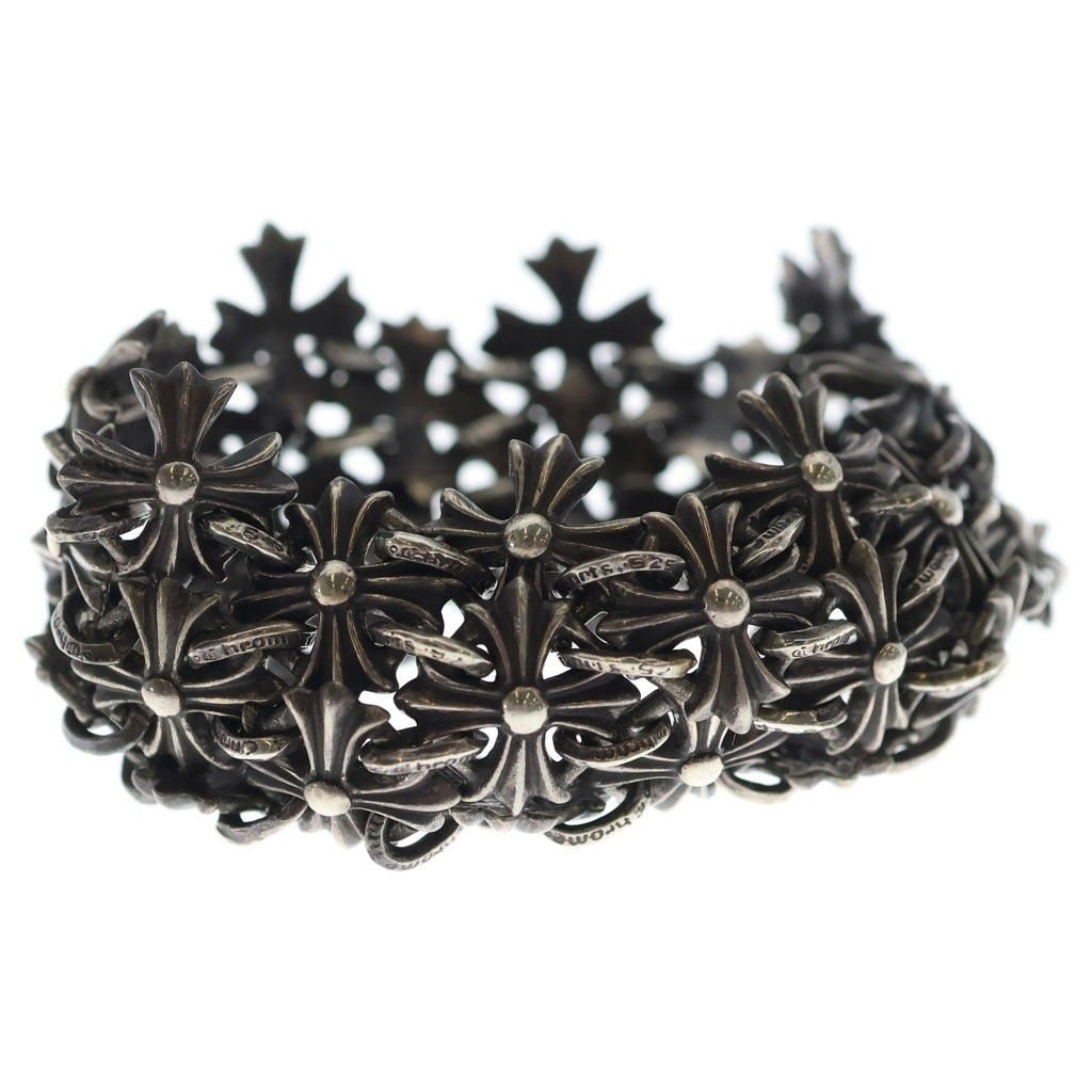 CHROME HEARTS(クロムハーツ) CHAIN MAIL CHプラス チェーンメイル ブレスレット シルバー