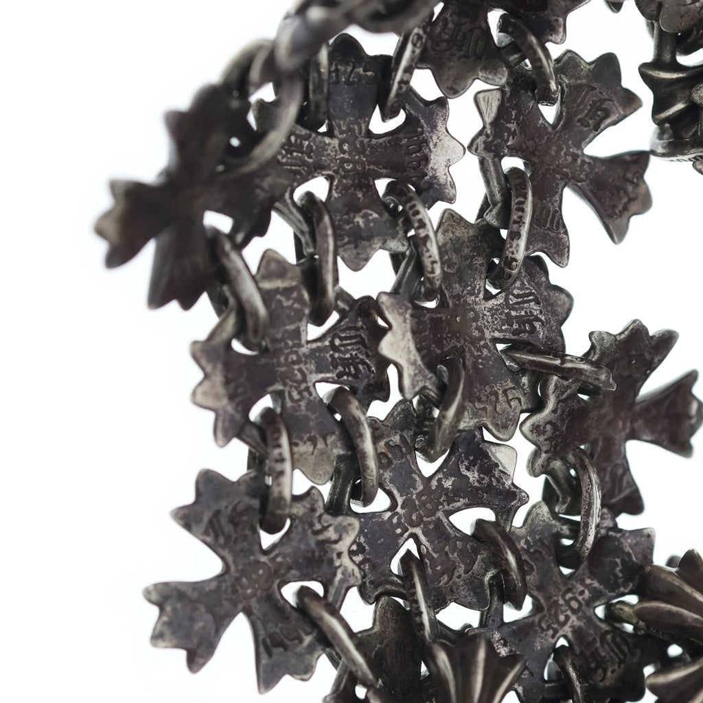 CHROME HEARTS(クロムハーツ) CHAIN MAIL CHプラス チェーンメイル ブレスレット シルバー