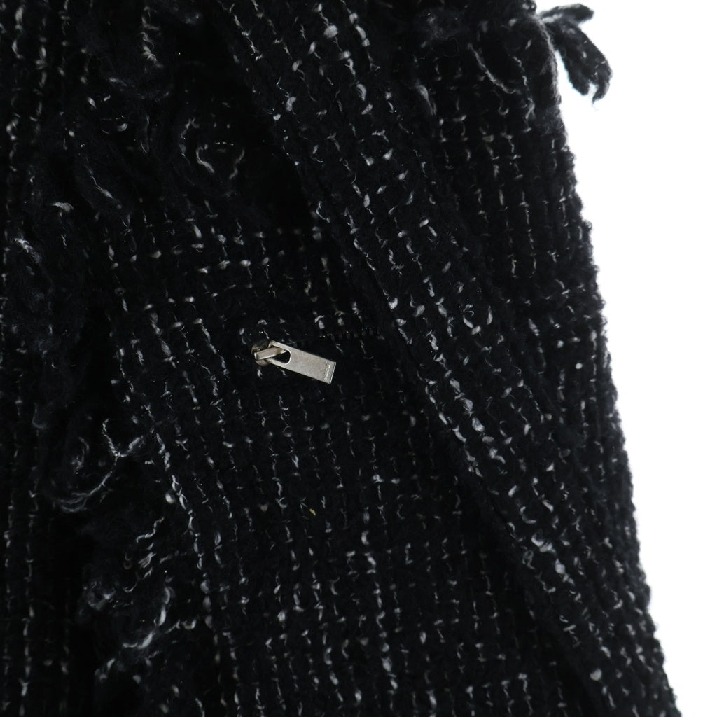 Sacai(サカイ) 23AW TWEED SKIRT ツウィード ロングスカート ブラック 23-07004 レディース