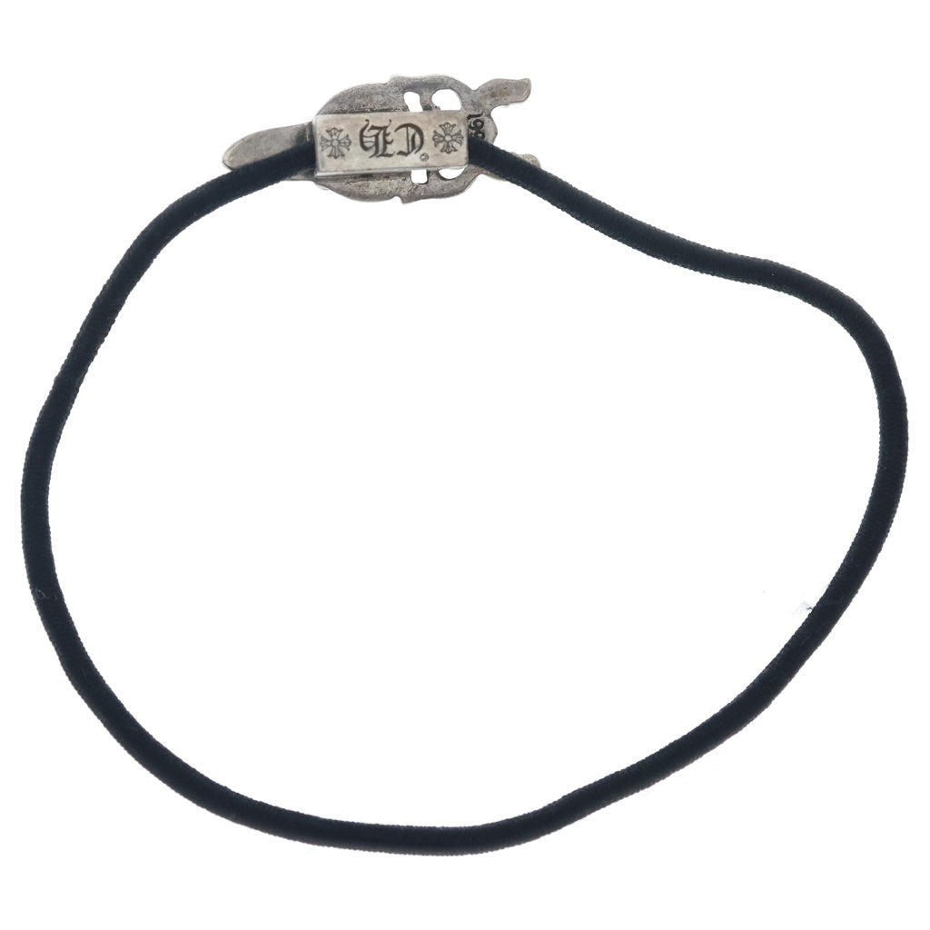 CHROME HEARTS(クロムハーツ) HAIRBAND DAGGER HEART ダガーハート ヘアバンド ヘアゴムコンチョ シルバー