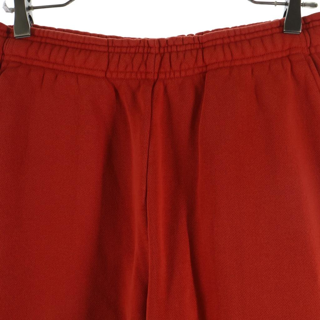 entire studios(エンタイア スタジオ) STRAIGHT LEG SWEATPANT ストレートレッグ スウェットパンツ レッド ES2204