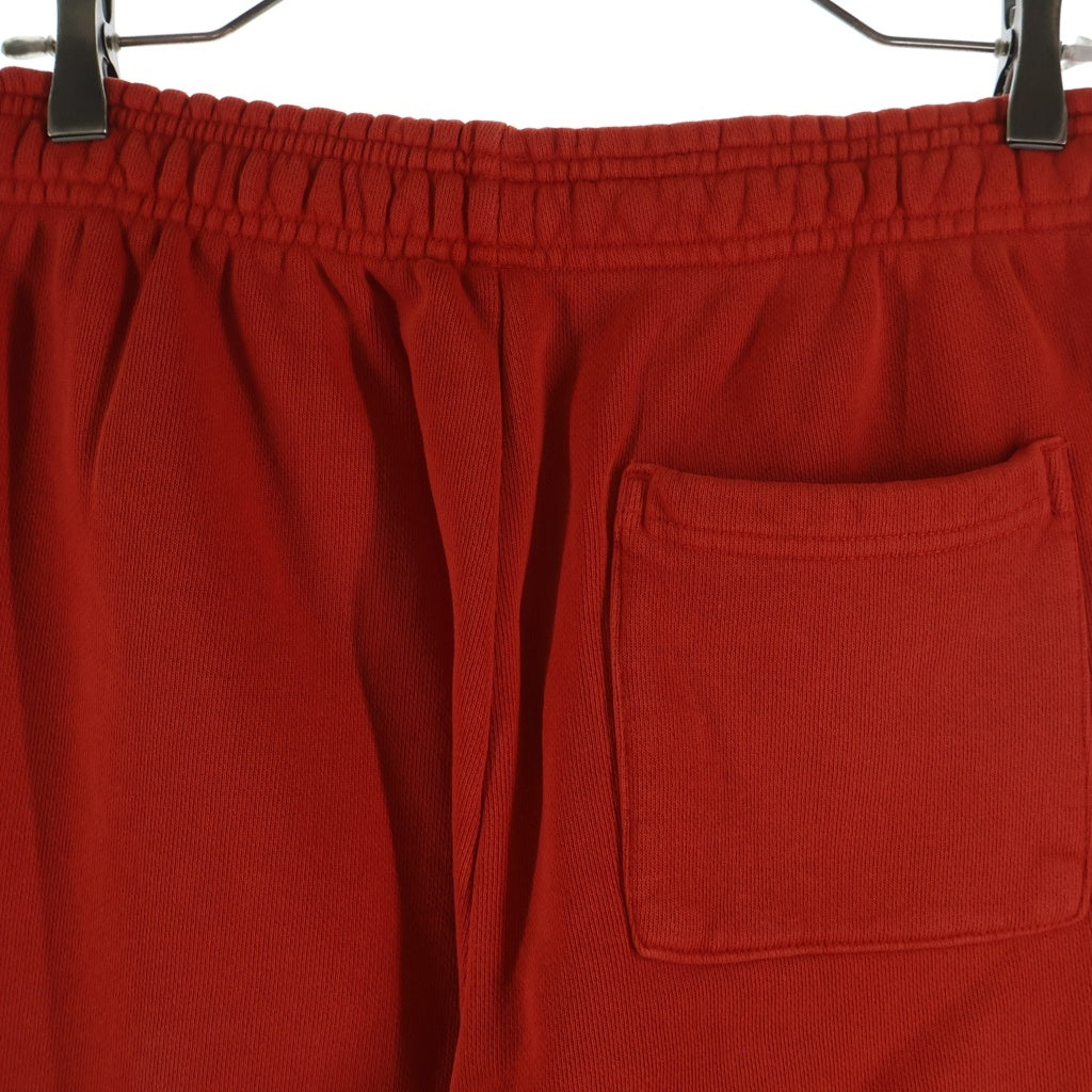 entire studios(エンタイア スタジオ) STRAIGHT LEG SWEATPANT ストレートレッグ スウェットパンツ レッド ES2204
