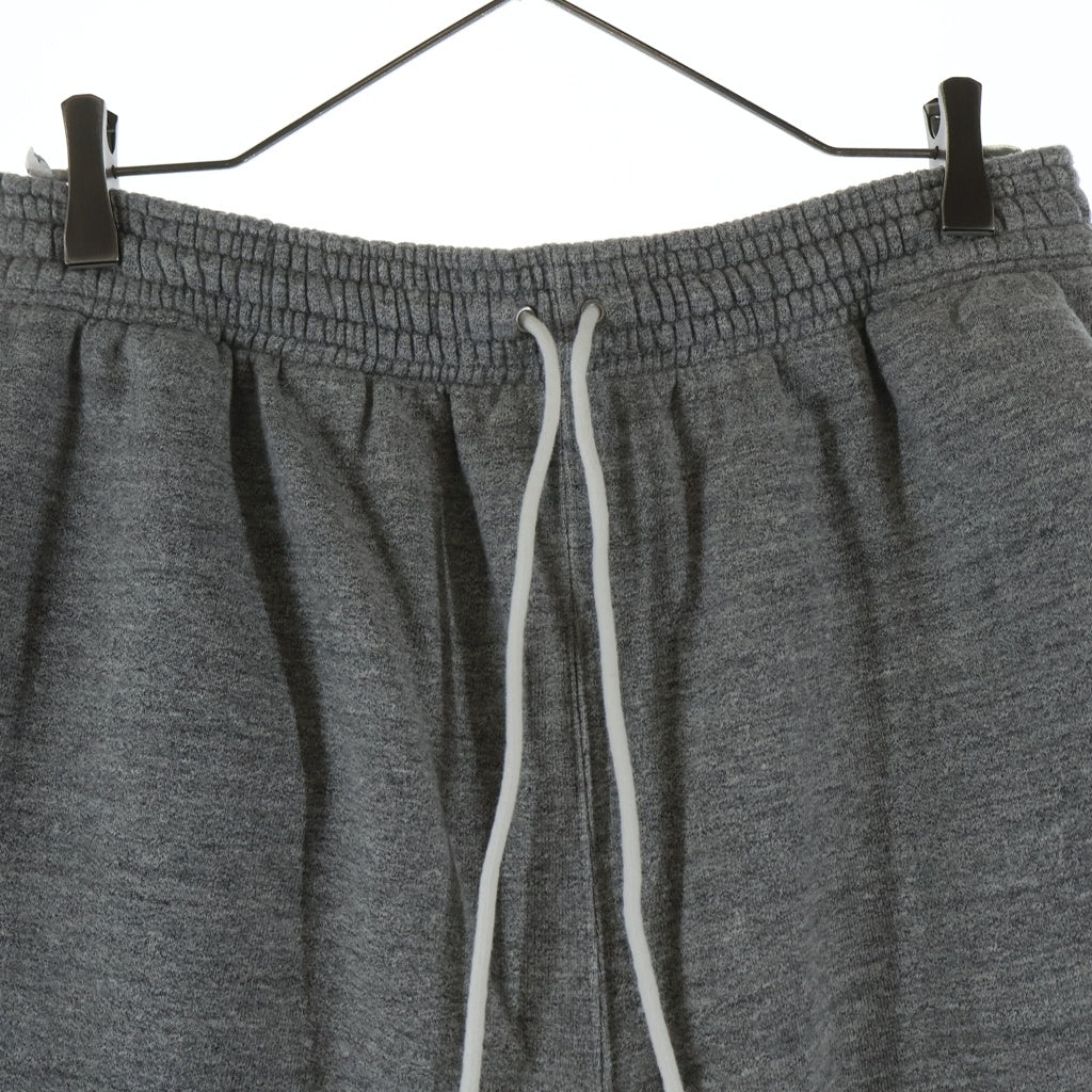 UNUSED(アンユーズド) 22AW Wide Sweatpants ドローストリング ワイド スウェットパンツ グレー UW1058