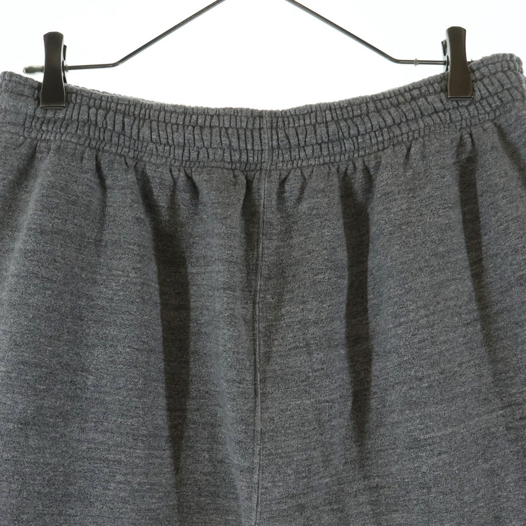 UNUSED(アンユーズド) 22AW Wide Sweatpants ドローストリング ワイド スウェットパンツ グレー UW1058
