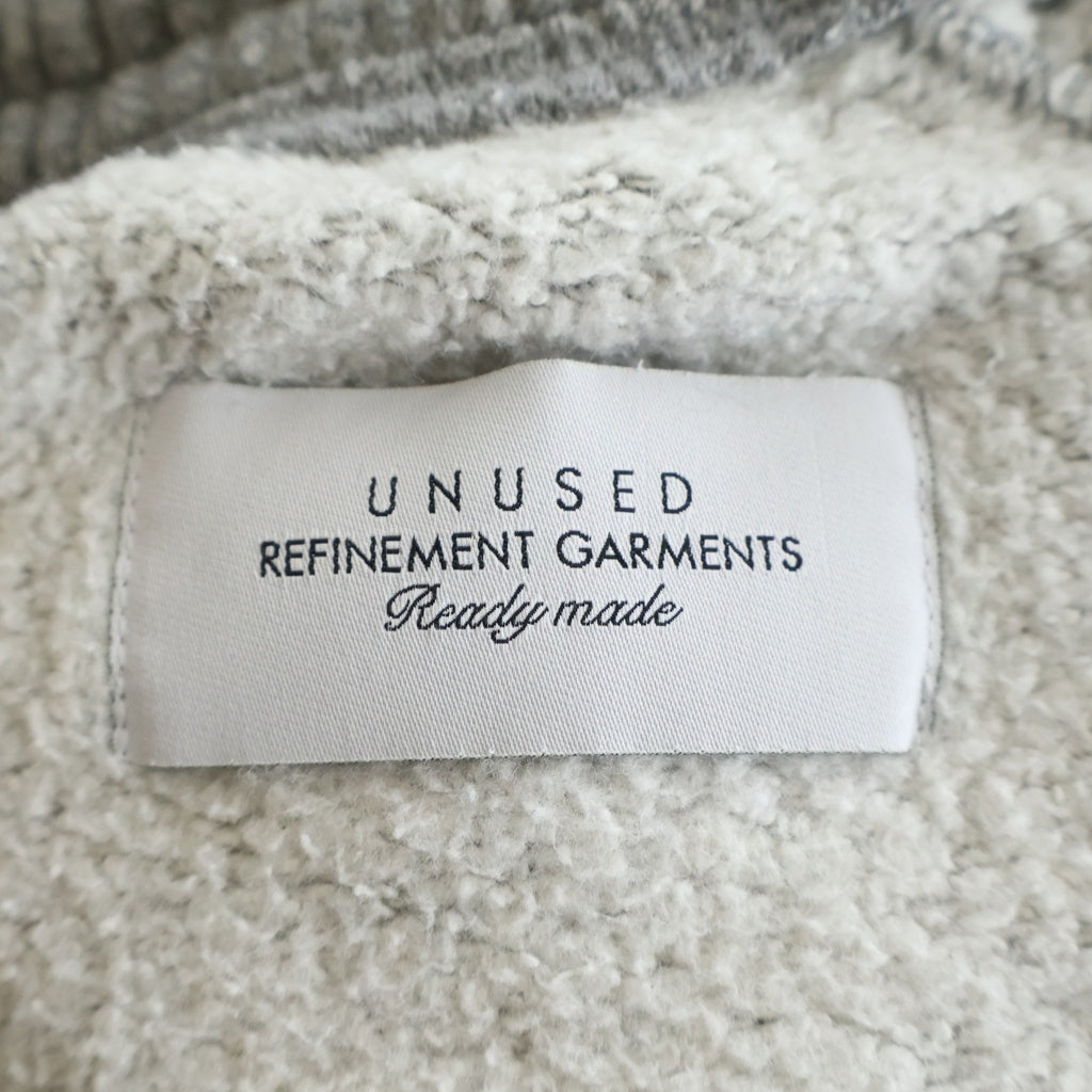 UNUSED(アンユーズド) 22AW Wide Sweatpants ドローストリング ワイド スウェットパンツ グレー UW1058