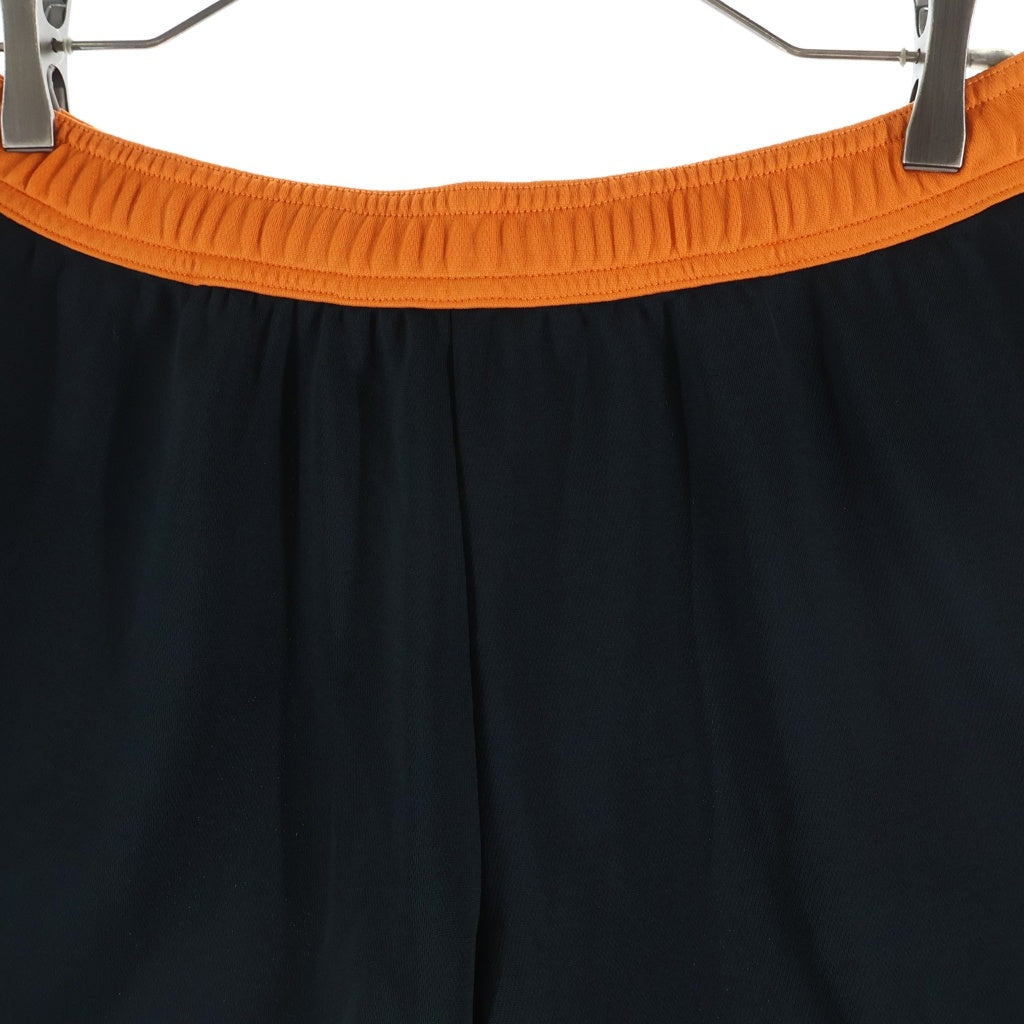 Wales Bonner(ウェールズ ボナー) 25SS Home Jersey Shorts ホームジャージーショーツ ハーフパンツ ブラック/オレンジ US25JE21-PL04-999