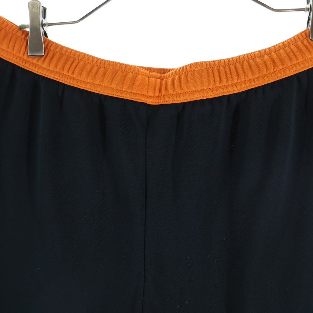 Wales Bonner(ウェールズ ボナー) 25SS Home Jersey Shorts ホームジャージーショーツ ハーフパンツ ブラック/オレンジ US25JE21-PL04-999