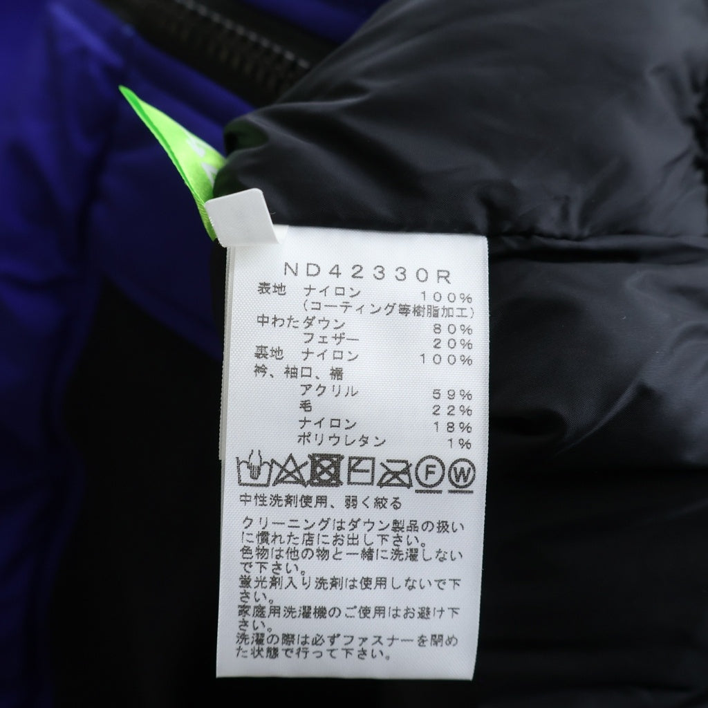 THE NORTH FACE(ザノースフェイス) GTX INSULATION BOMBER JACKET インサレーション ボンバー ジップアップダウンジャケット ブルー ND42330R