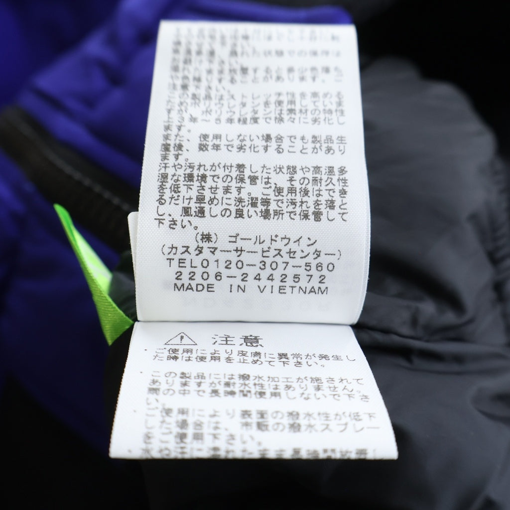 THE NORTH FACE(ザノースフェイス) GTX INSULATION BOMBER JACKET インサレーション ボンバー ジップアップダウンジャケット ブルー ND42330R