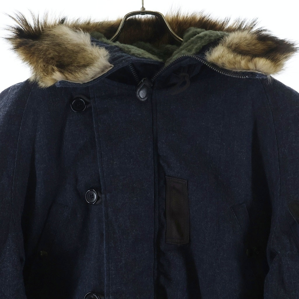Buzz Rickson's(バズリクソンズ) Type DENIM N-3B BUZZ RICKSON UNIFORM COMPANY CIVILIAN MODEL デニム フライトジャケット シビリアンモデル インディゴ BR14637