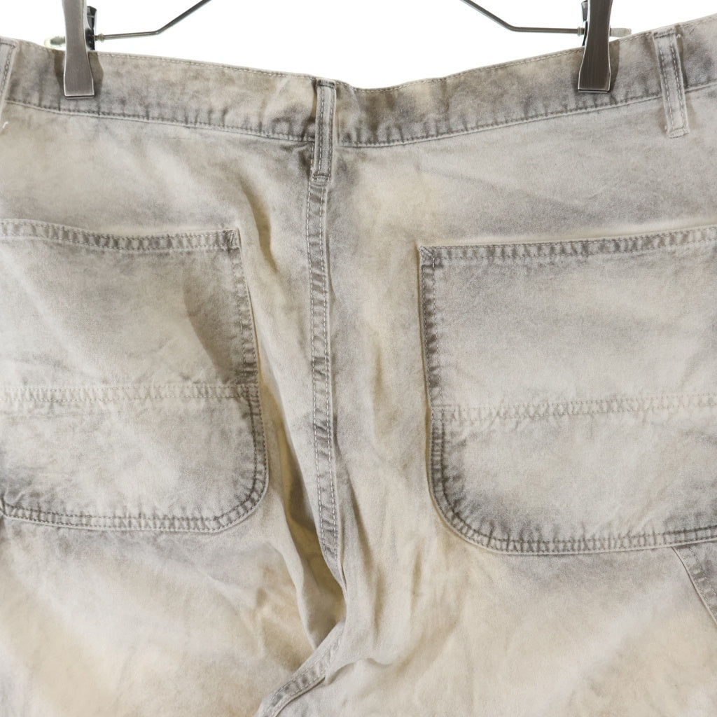 anachronorm(アナクローム) NYLON PATCH KINARI DOUBLE KNEE PAINTER PANTS 汚れ加工ダブルニーペインターパンツ