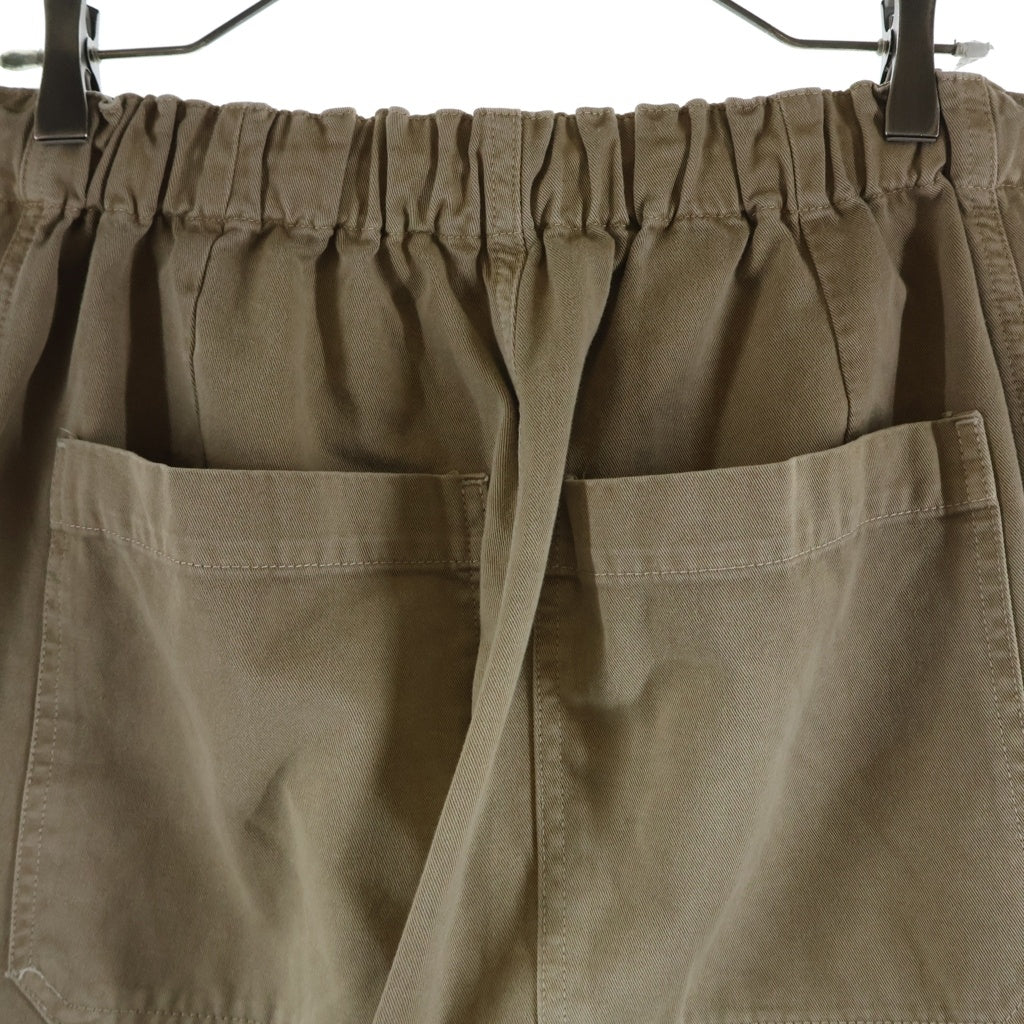 KAPITAL(キャピタル) Katsuragi W-Knee Easy Pants カツラギ ダブルニーイージーパンツ ベージュ