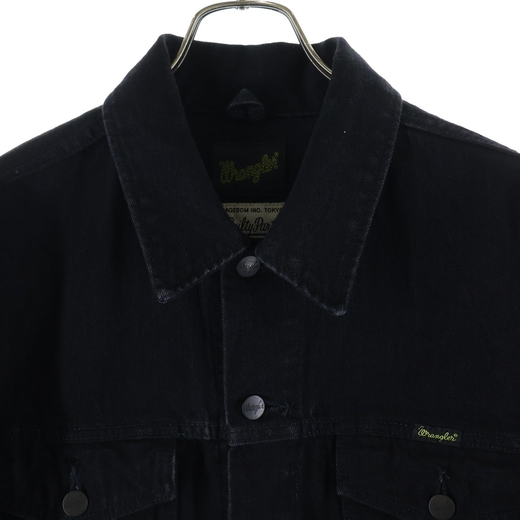 WACKO MARIA(ワコマリア) 25SS ×WRANGLER WASHED DENIM TRUCKER JACKET ラングラー デニムトラッカージャケット ブラック