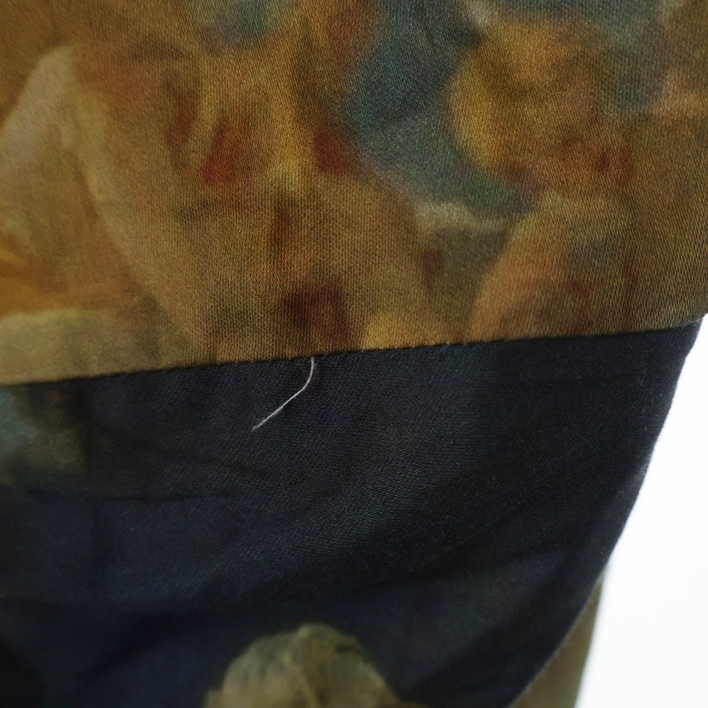 Paul Harnden(ポールハーデン) Belt Short 総柄 ベルトパンツ ブラック