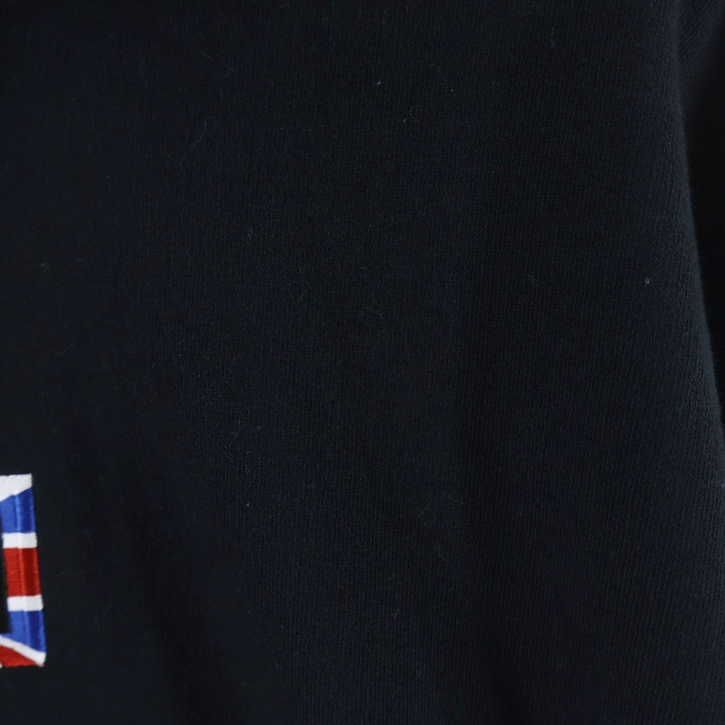 KITH(キス) LONDON CLASSIC LOGO NELSON HOODIE ロンドン クラシック ロゴ ネルソン プルオーバー フーデッド スウェット パーカー ブラック KHM034108