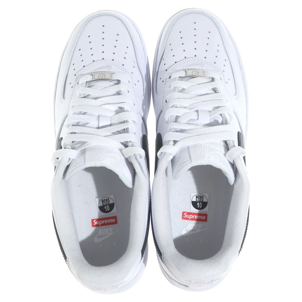 NIKE(ナイキ) ×SUPREME AIR FORCE 1 LOW シュプリーム エアフォース1 ローカットスニーカー US10/28.0cm ホワイト/ブラック CU9225-102